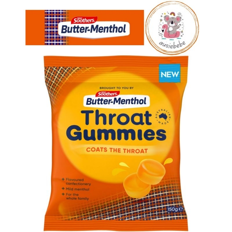 

Nestle Buttermenthol Throat Gummies 150g