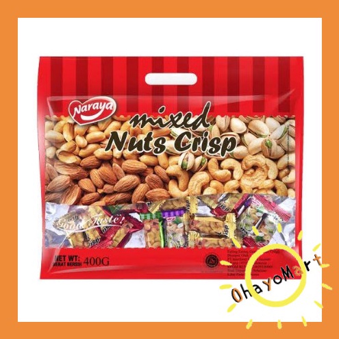 

1212 BIG SALE FASION Naraya Mixed Nuts Crisp Naraya Permen Kacang Entingenting 4grm murah