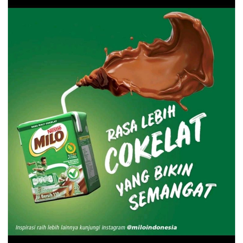 

Milo uht 110ml(paket murah beli 10pcs)