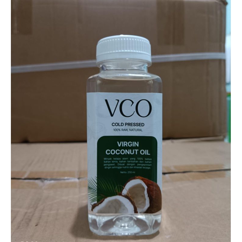 

VCO Extra Virgin Coconut Oil VCO 250ml - Minyak Kelapa Murni 100% Grade A Terbaik