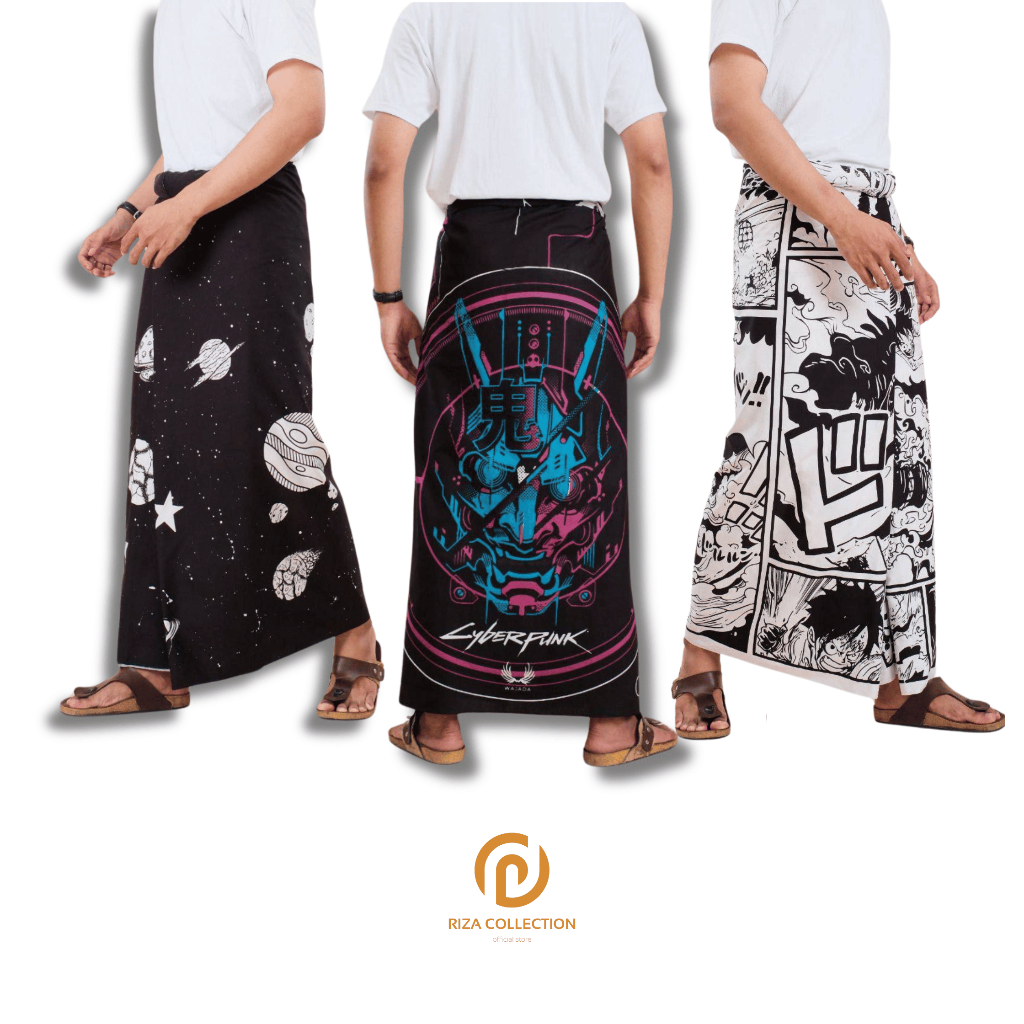 SARUNG KORAN ONE PIECE ANIME - SARUNG PREMIUM WAJADA MOTIF ANIME