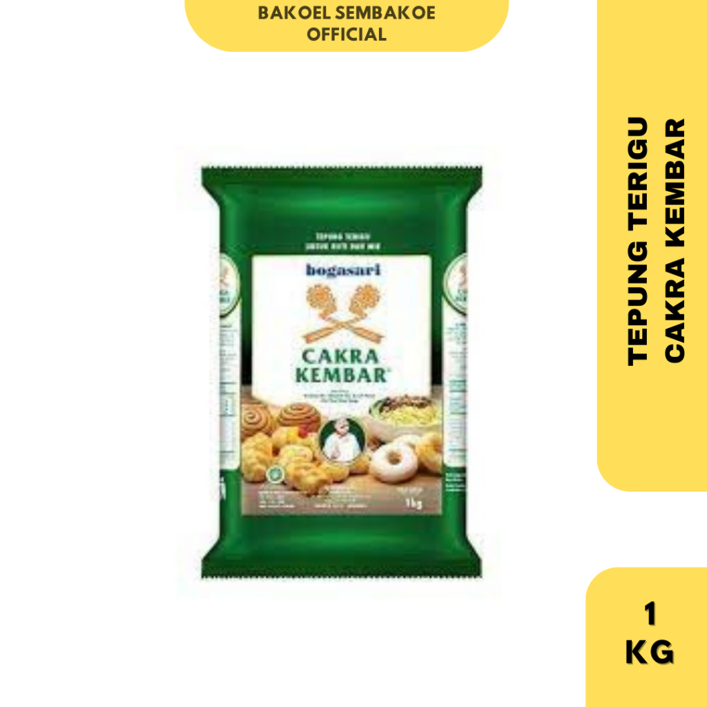 

CAKRA KEMBAR TEPUNG TERIGU 1 KG