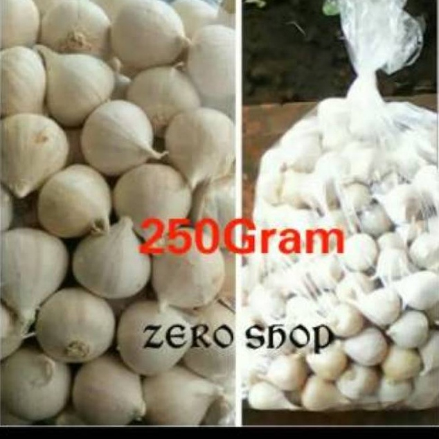 

1212 Flash Sale Bawang Putih TunggalBawang Lanang Alami 25 GR grosir