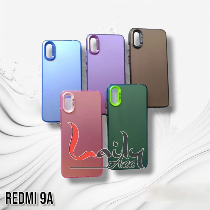 Case Imd Macaron Hologram Xiaomi Redmi 9a Silikon So Cool