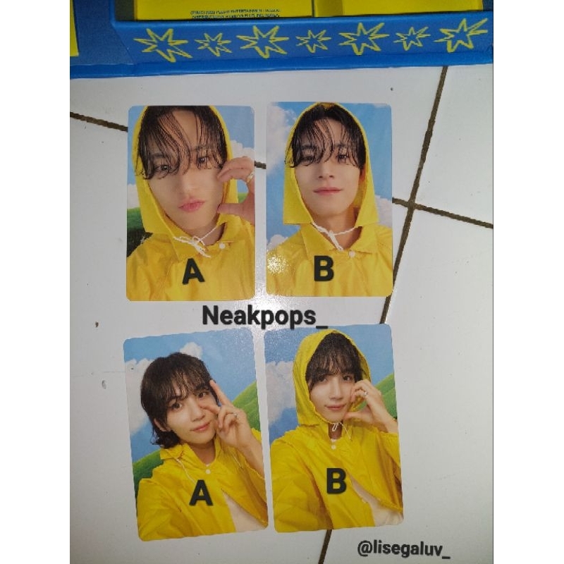 [Ready Stock] Seventeen Heaven Carat ver PC Mingyu Jeonghan original/ Mingyu heart cheek/ jeonghan h