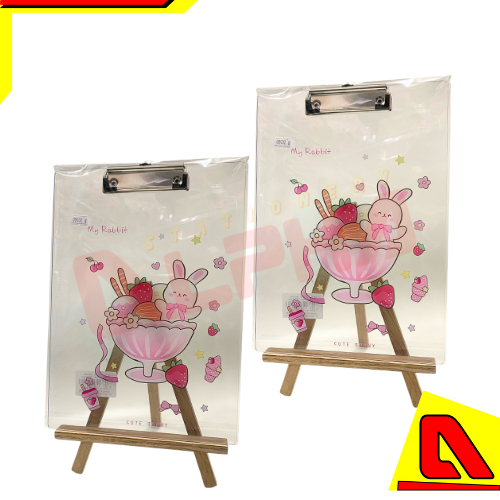 

CLIPBOARD FANCY TRANSPARANT/PAPAN BERJALAN UJIAN