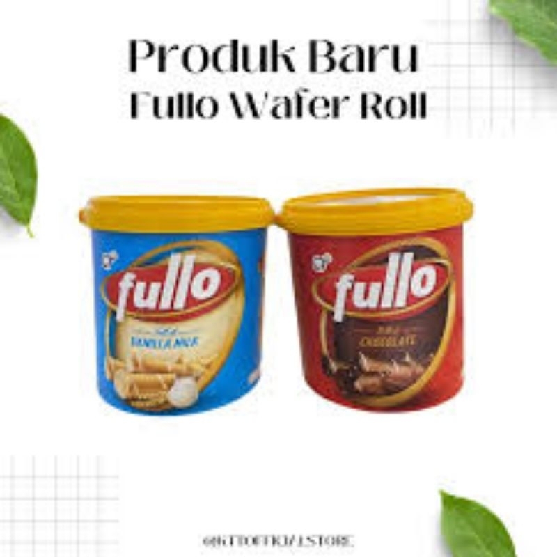 

FULLO WAFER ROLLS EMBER RASA COKLAT | VANILLA NETTO 200 GR