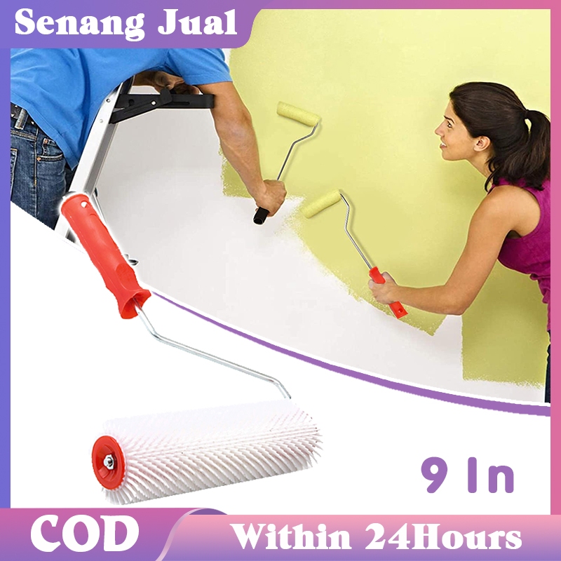 9In Spike Roller Epoxy Kuas Rol Anti Berbusa Untuk Cat Lantai