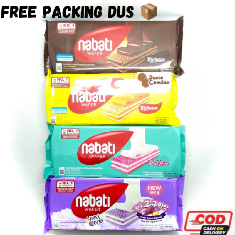 

[TERMURAH!!] Nabati Wafer 110gr satuan - wafer krim nikmat enak termurah diskon