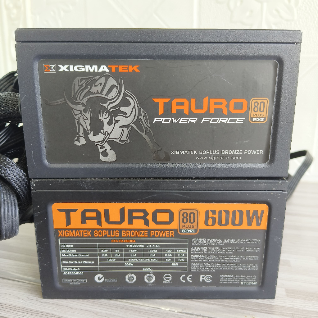 XIGMATEK Power Supply Tauro 600W