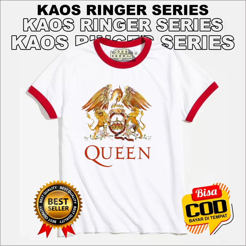 Kaos band legend queen - kaos vintage queen band - kaos ringer queen band