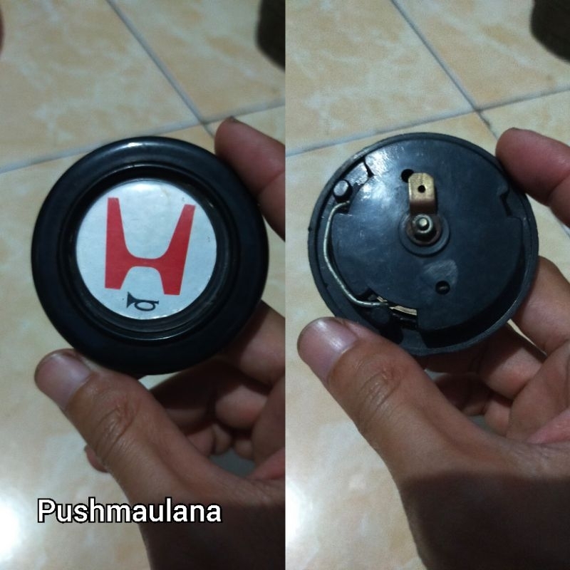Button Horn Setir Racing Honda - Tombol Klakson Stir Racing Honda