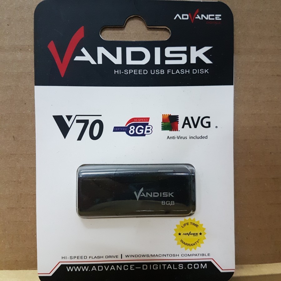 Flashdisk Vandisk 8GB Original - 8 gb