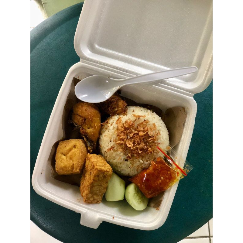 

Nasi Bekel Sambal Setan