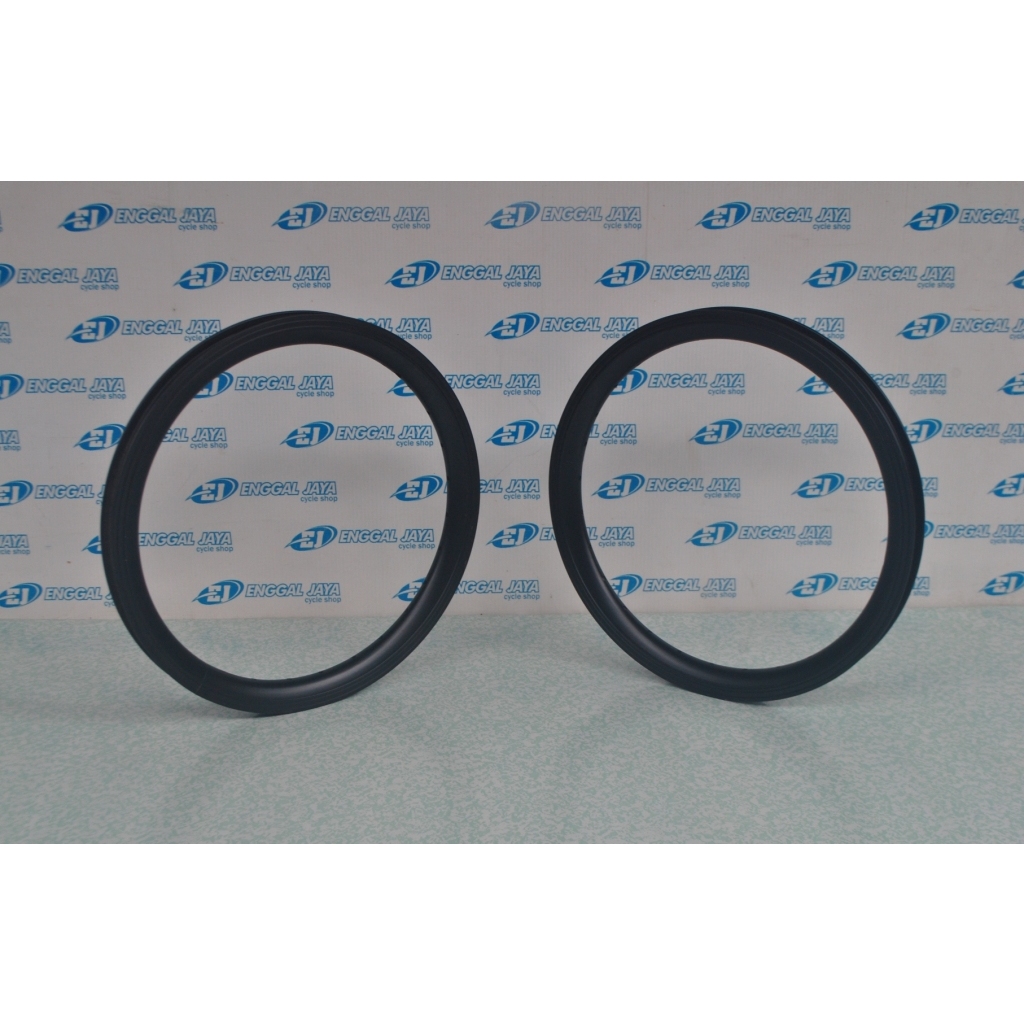 Velg Rim Sepeda Atlantis 16 Inch 28H Brakeline Alloy Double Wall Vbrake Disc Brake Cantilever Hitam 