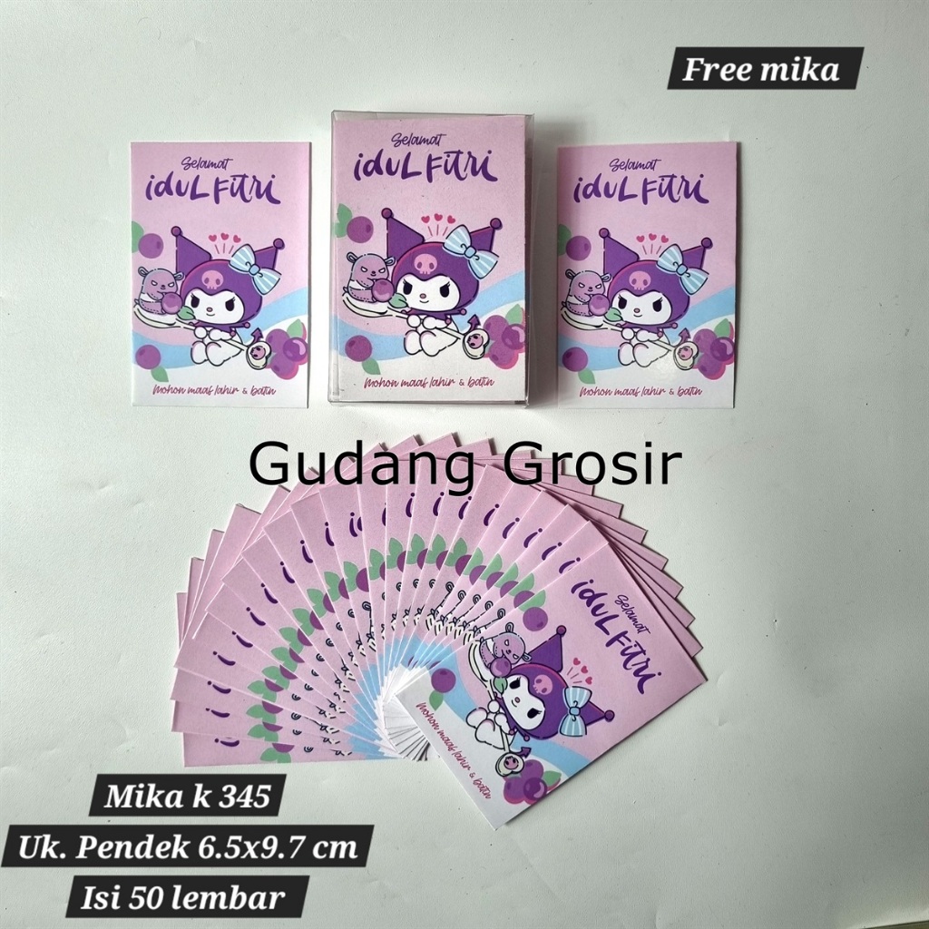 

ANGPAO AMPLOP LEBARAN IDUL FITRI MURAH MERIAH READY STOCK KOTAK MIKA ISI 50 LEMBAR