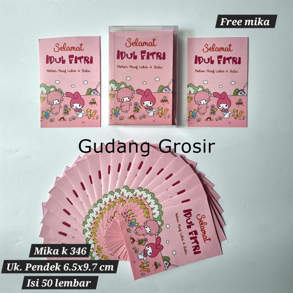 

ANGPAO AMPLOP LEBARAN IDUL FITRI MURAH MERIAH READY STOCK KOTAK MIKA ISI 50 LEMBAR