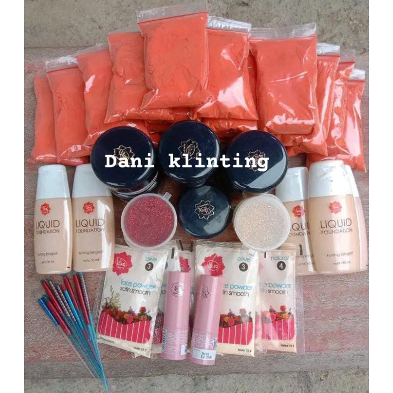 1 SET PAKET MAKE-UP RIAS JARAN KEPANG