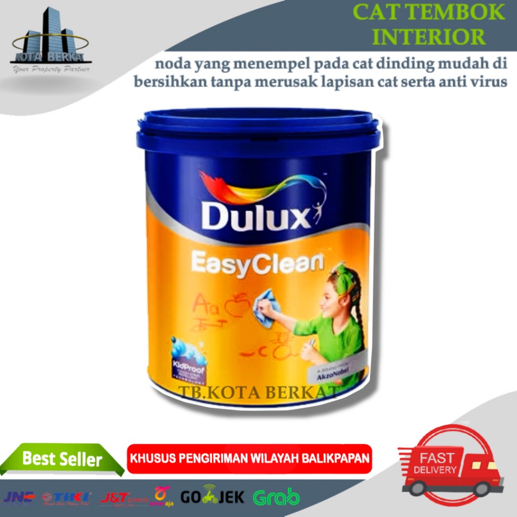 DULUX EASY CLEAN / CAT TEMBOK DALAM DULUX 2.5L