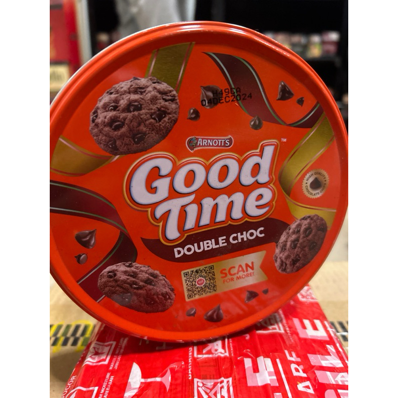 

Good time double choc kaleng 149gr