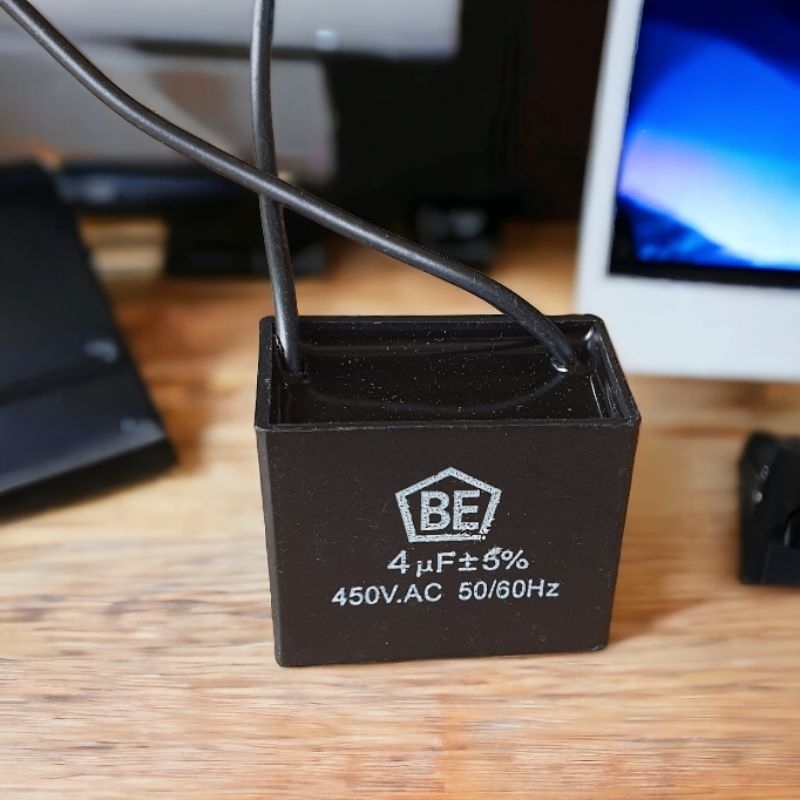 Capasitor 4uf 450v Kapasitor Kipas Angin 4uf/450v kotak