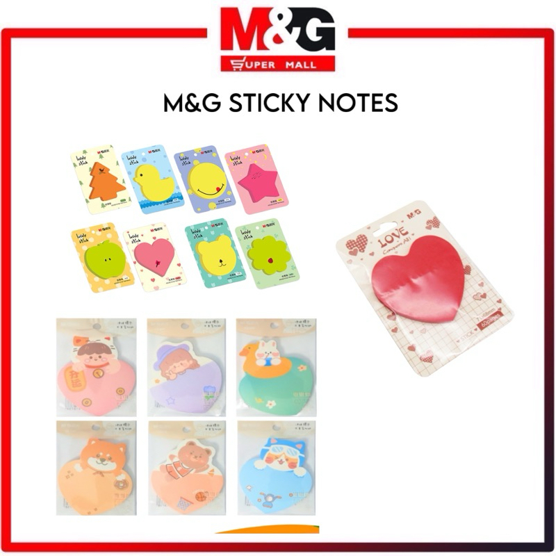 

M&G Sticky Notes Design Cute / M&G Sticky Notes Motif Lucu