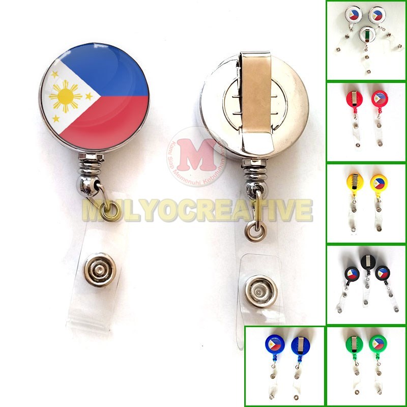 

ID Card Yoyo Filipina Gantungan Murah ID Card Holder Logo Philippines