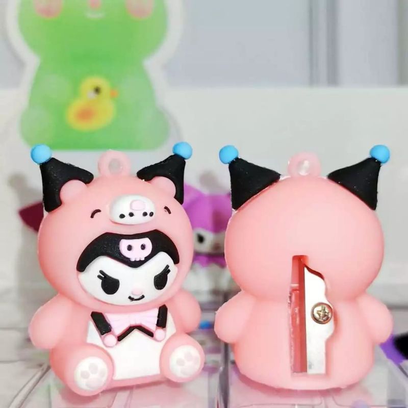 

Serutan KUROMI SANRIO /Serutan Pensil Karakter KUROMI Murah