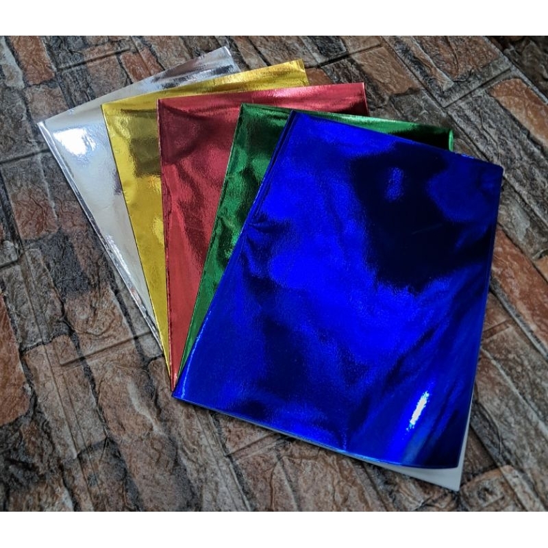 

SAMPUL BUKU TULIS METALIK [ MIX 5 WARNA ]