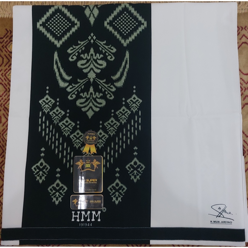 Sarung Samarinda Putih Polos HMM