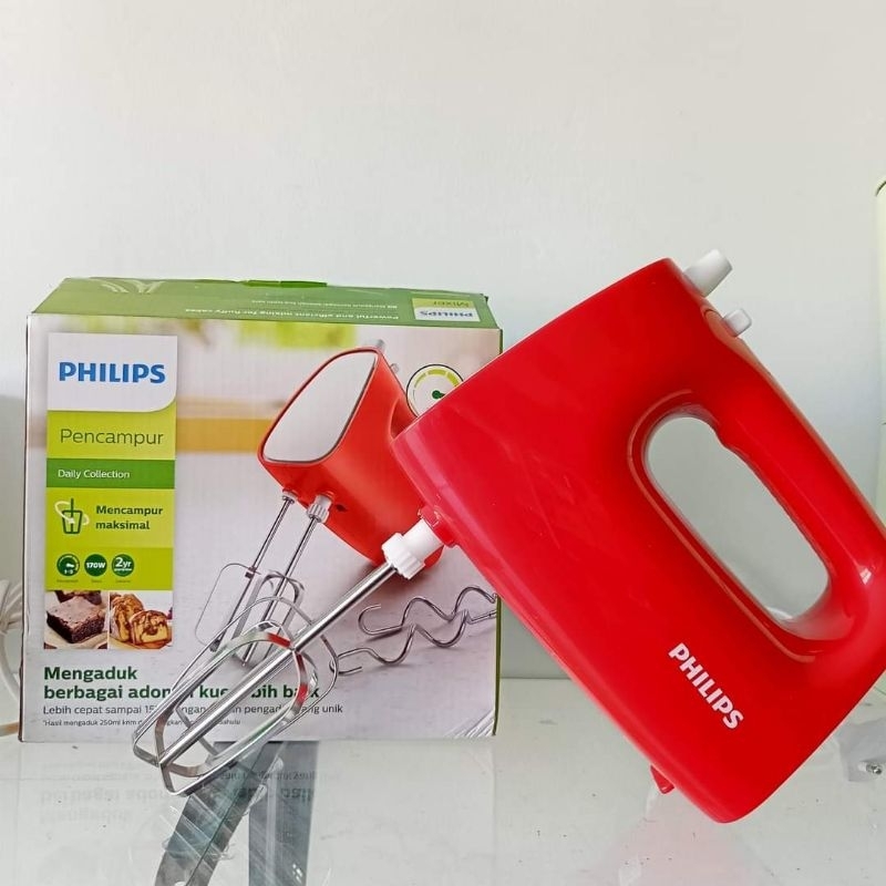 Hand Mixer Philips HR-1552 / Mixer Tangan Philips Turbo