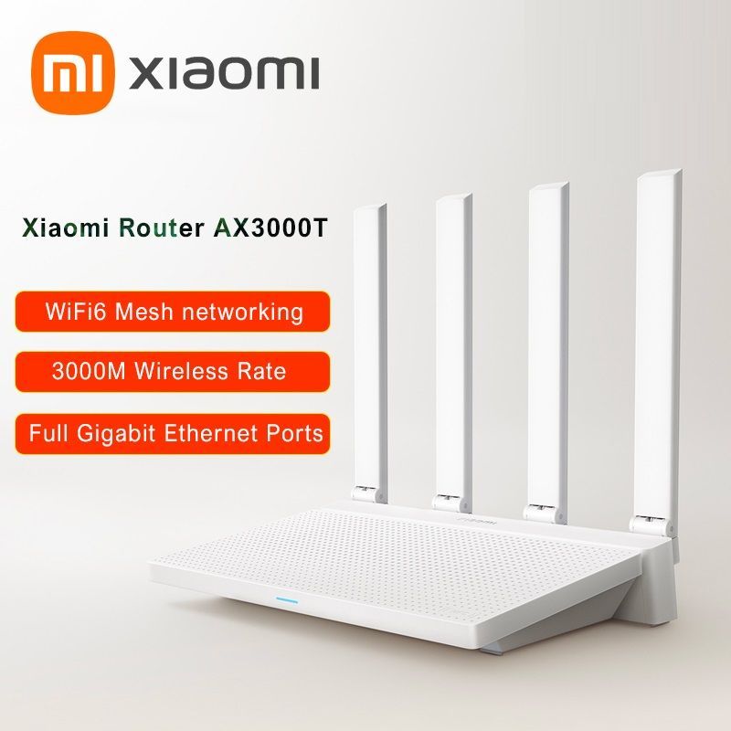 Xiaomi Mi Redmi AX3000T Gaming Wifi 6 AX Router Dual Band 5GHz Gigabit