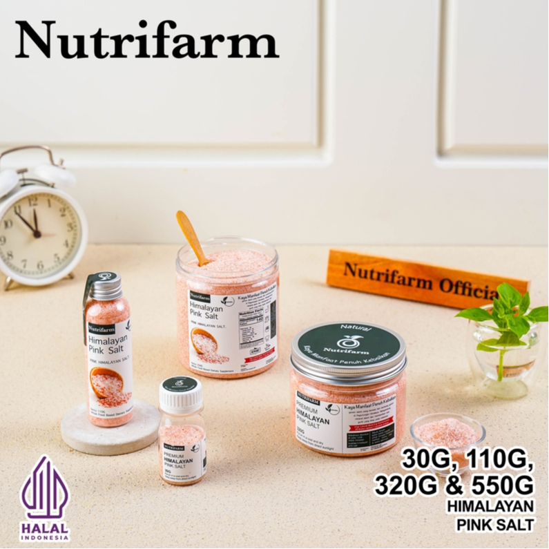 

NUTRIFARM HIMALAYAN SALT 30 GR 320 GR 110 GR 550 GR