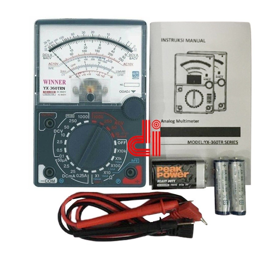 Multitester Winner Analog YX-360TRN Avometer Analog Original