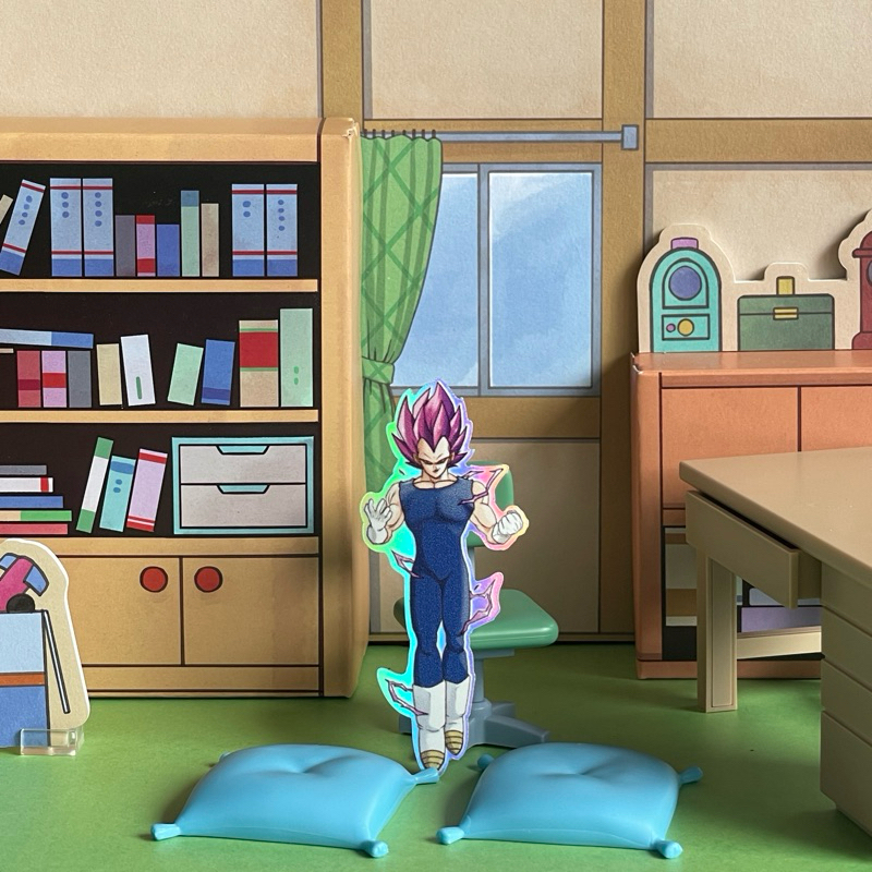 Sticker Hologram Anime - Vegeta (Ultra Ego)