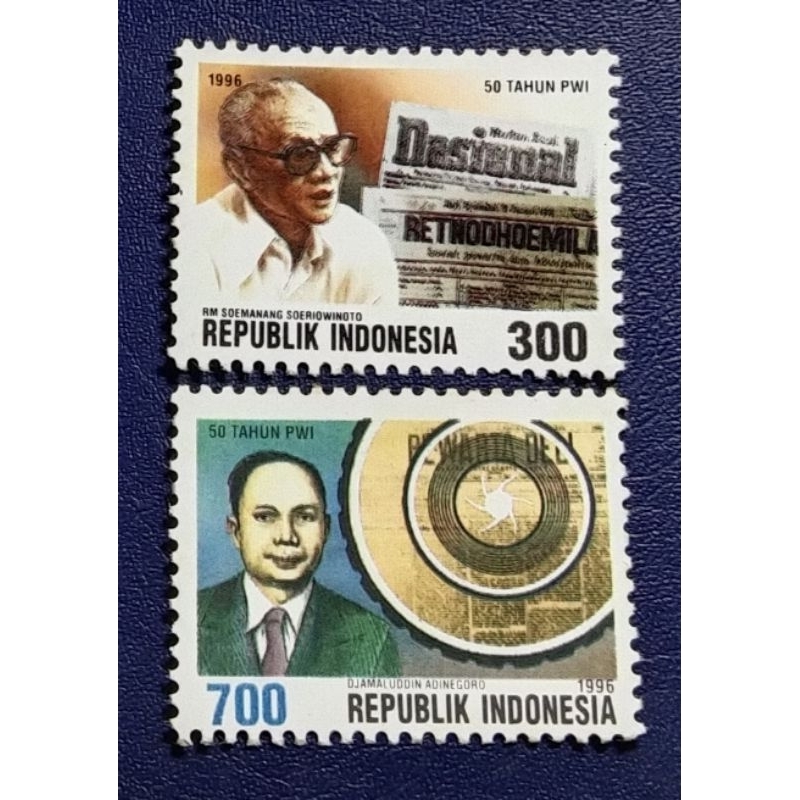 

Prangko Lawas Set Lengkap 50 TH Persatuan Wartawan Indonesia 1996