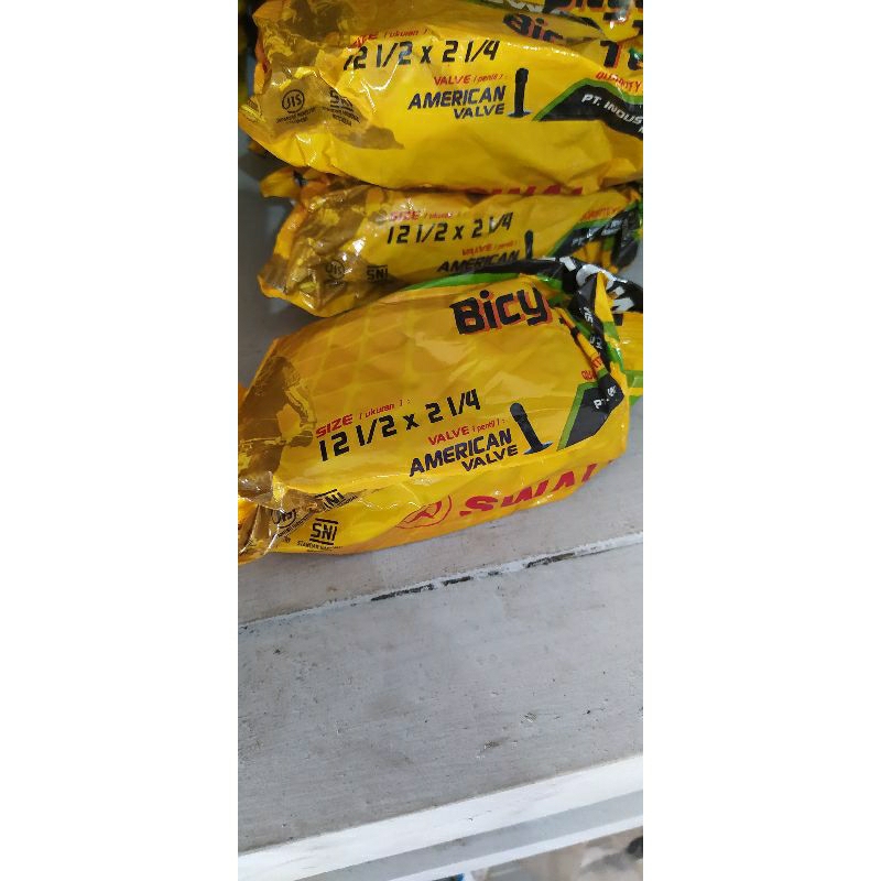 BAN DALAM SEPEDA UKURAN 12 BAN DALAM SEPEDA ANAK