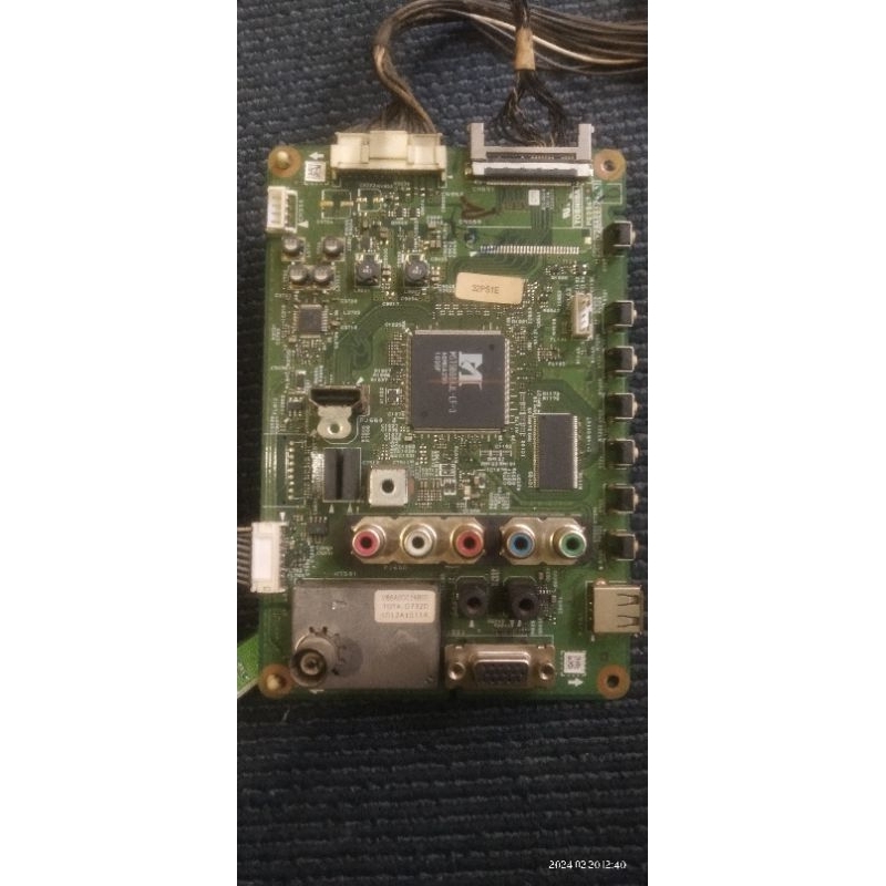 mesin tv MB mainboard tv toshiba regza type 32ps1e mesin tv led toshiba