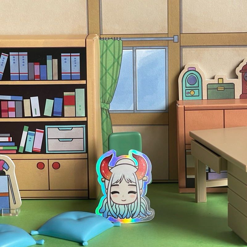 Sticker Hologram Anime - Yamato (chibi)