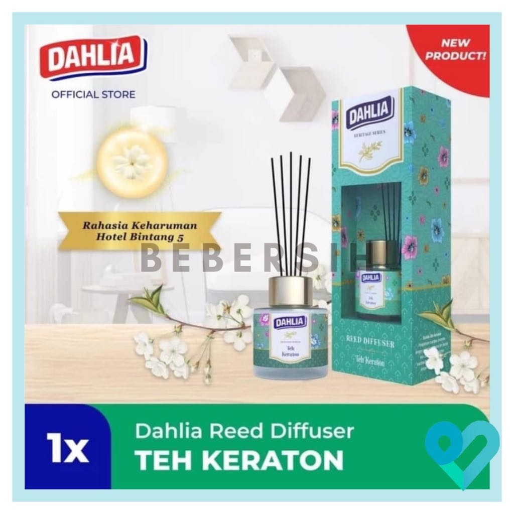 Reed Difusser Dahlia Teh Keraton/Pengharum Ruangan Dahlia Teh Keraton Reed Difusser Dahlia Teh Kerat