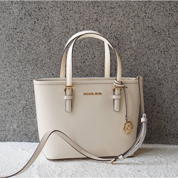 MK Jet Set Travel xs Carryall Conv Top Zip Tote