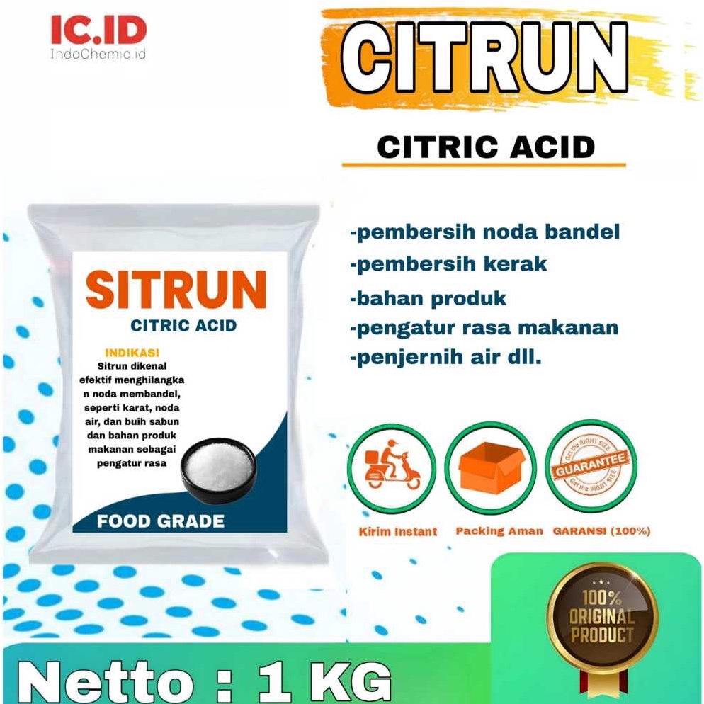 

PROMO ALE CITRIC ACID SITRUN CITRUN SITRAT 1KG