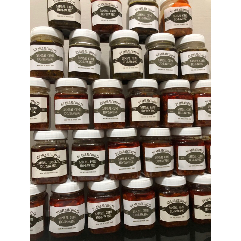 

SAMBAL BABY CUMI / PARU / TONGKOL / KLOTOK / TERI