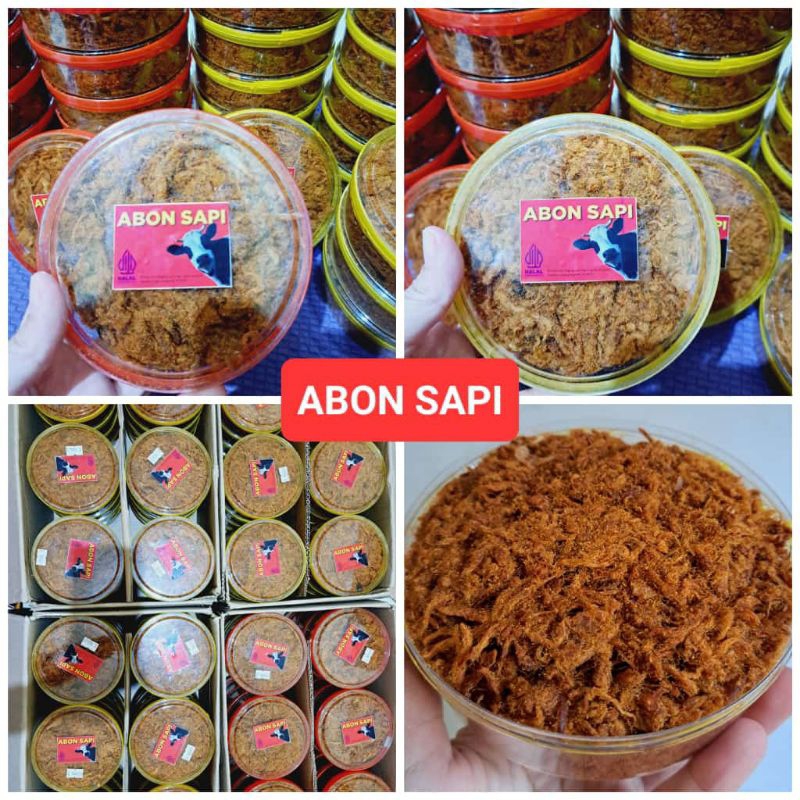 

Abon sapi dan ayam