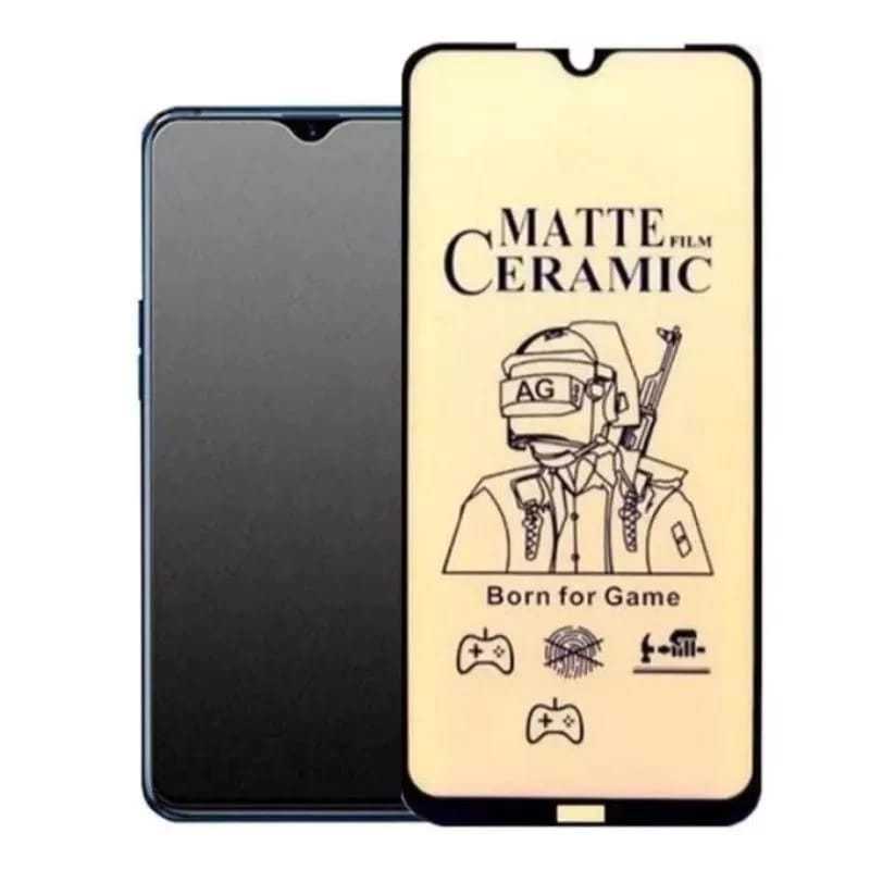 FANSTORE_PKU -  COD / Anti Gores / Ceramic Clear Full / Kuning / iPhone / 14 / 13 Pro Max / 12 / 11 