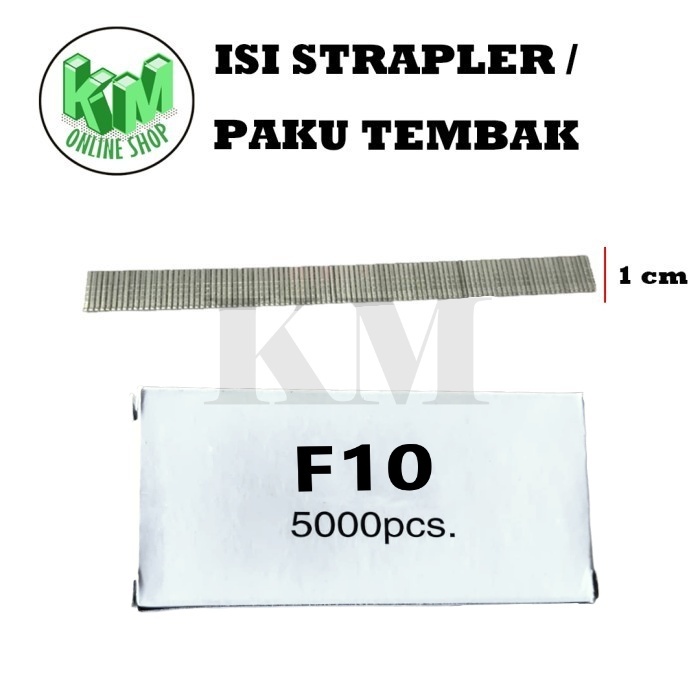 

Isi Straples Isi Strapler Tembak F 10 Paku Tembak (10mm)
