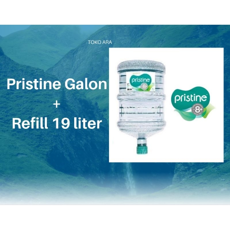 

Pristine galon + refill 19 liter