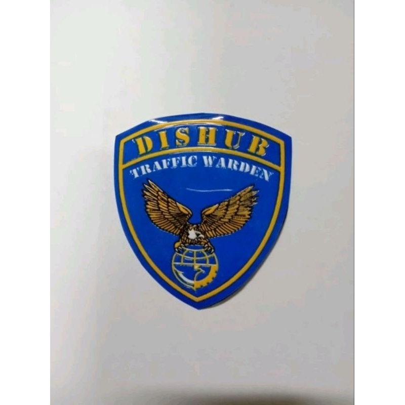 

stiker embos dishub traffik warden | stiker timbul dishub