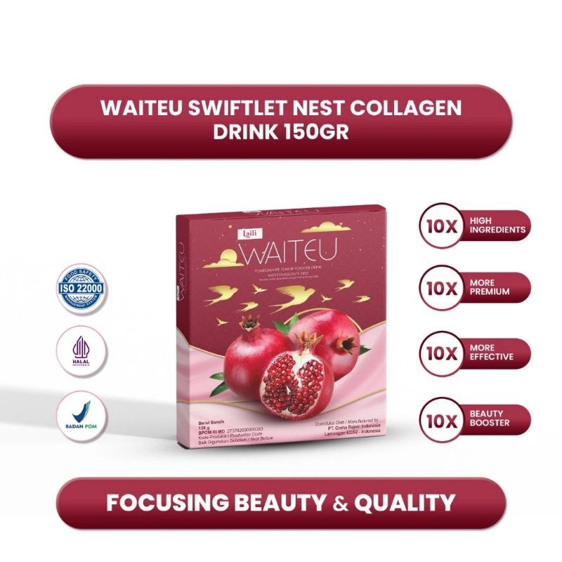 

WAITEU Sarang Burung Walet Minuman Collagen