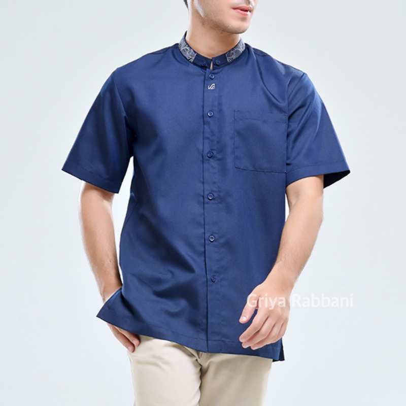 kemko fathi pdk - rabbani kemko ahmaru pdk - baju koko lengan pendek rabbani - baju koko pendek dewa